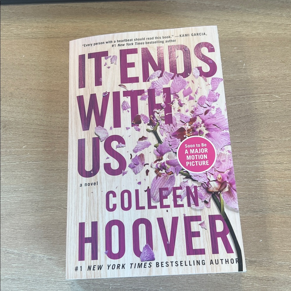 'It Ends With Us' Book - Purple Cover